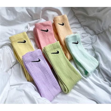 nike sokken pastel kleuren|Nike sokken.